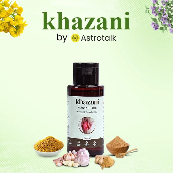 Khazani Massage Oil for Joint & Muscle Pain Relief