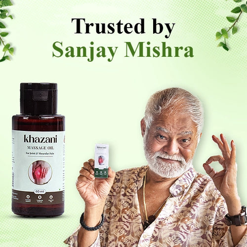 Khazani Massage Oil for Joint & Muscle Pain  (Pack of 2)