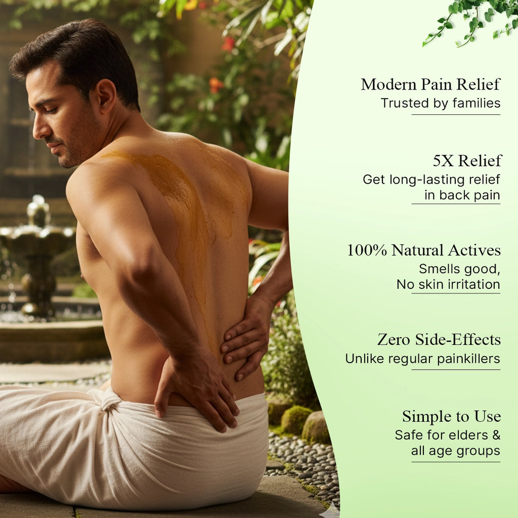 Ayurvedic Back Pain Relief Oil | 110ml